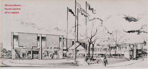 An artist's impression of the site.