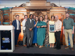 Grand Theatre Team at the Wolverhampton BID Awards