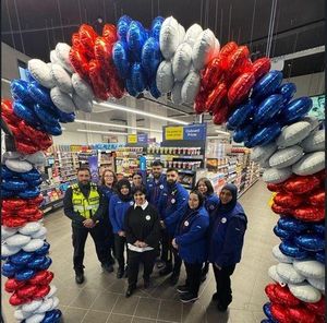 Tesco celebrates the launch of its new store on Sheepcote Street