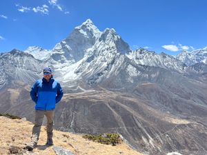 Supporting image for story: Telford trio complete gruelling Everest Base Camp Trek for mental health charity
