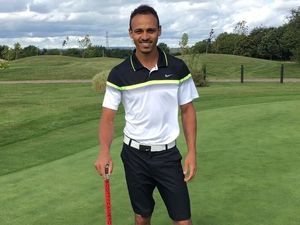 Supporting image for story: Former West Brom striker Peter Odemwingie targeting golf career