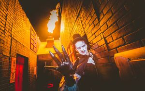 Enter if you dare at Screamfest National Forest Adventure Farm