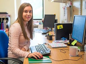 Supporting image for story: Telford College sets up at hospitals to give information on apprenticeships