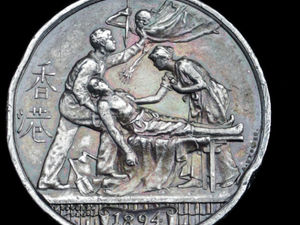 Supporting image for story: Rare plague medal earned by Shropshire soldier to go under the hammer
