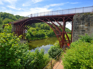 The Iron Bridge at Ironbridge