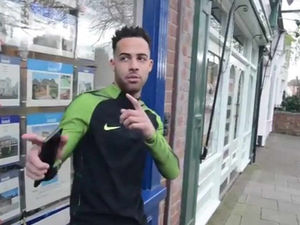 Supporting image for story: Wolves' Jordan Graham hits the right note with Ed Sheeran - WATCH