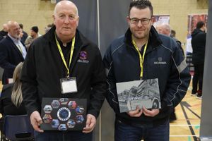 The team from Clive Cowern Transport of Bridgnorth 