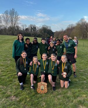 Cross country city champions at Elston Hall Primary School