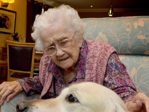 Supporting image for story: Visit from man's best friend
