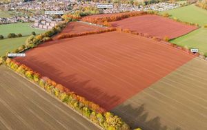 The site comprises of two parcels of land with a new roundabout being created. Picture: Boningale Developments/Marrons