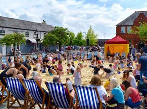 Supporting image for story: A beach, circus, balloons and more as Oswestry aims to attract more visitors