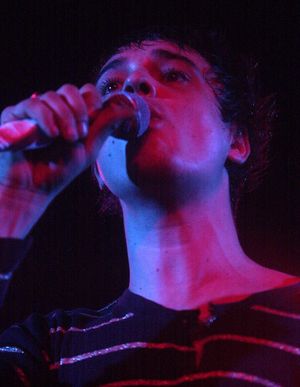 Pics at the Birmingham Carling Academy of Pete Doherty who was there with his band Babyshambles in 2005