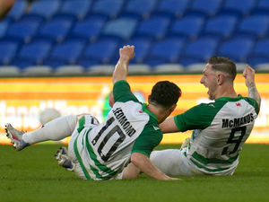Supporting image for story: Hat-trick delight for Declan McManus as TNS triumph