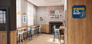 An artist's impression of the refurbished Greggs in a former grade II listed pub next to West Bromwich Albion's home ground The Hawthorns. Pic: Philip Watts. Permission for reuse for all LDRS partners.