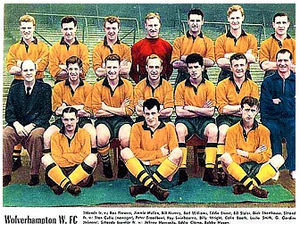 The wonderful Wolves in the 1950s.