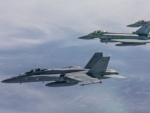 Supporting image for story: Low-flying jets heard over Shropshire taking part in international air exercise