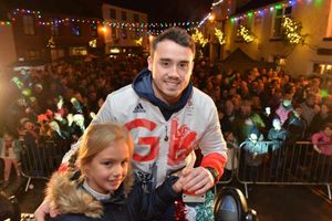 Supporting image for story: Olympic gymnast Kristian Thomas joins in festive fun as Midland towns and villages are lit up