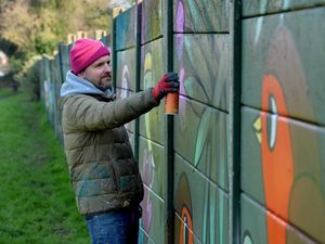 Supporting image for story: Matt helping to transform Bridgnorth green area
