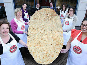Supporting image for story: Is this the world's biggest naan?