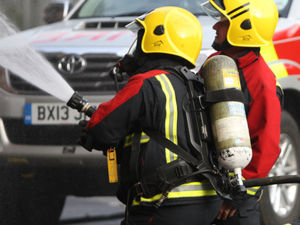 Supporting image for story: Emergency crews put out vehicle fire at Shropshire quarry