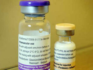 Supporting image for story: Swine flu spending nearly hit £5m