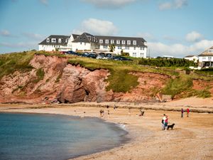 A beach in Devon