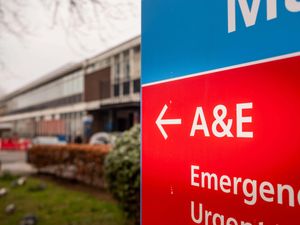 An A&E sign outside a hospital