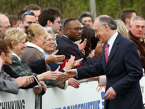 Supporting image for story: Flashback to April 2005: Big-hitters turned out in race to win votes
