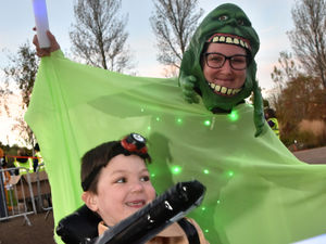 Supporting image for story: Hundreds take part in fundraising dark run