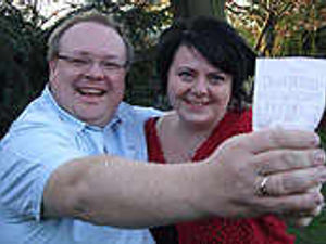 Supporting image for story: Lotto luck is icing on the cake