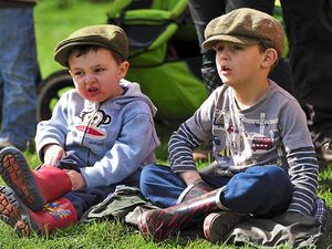 Supporting image for story: In pictures: Family fun at farm near Market Drayton for celebration of spring
