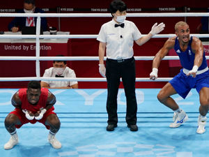 Supporting image for story: 'I want to be Mayor of Wolverhampton': Boxer Ben Whittaker eyes up Olympic gold medal and gold chain