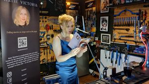 Supporting image for story: 'This book has finally given me a voice' - Stourbridge author speaks at launch of new book in front of friends and peers