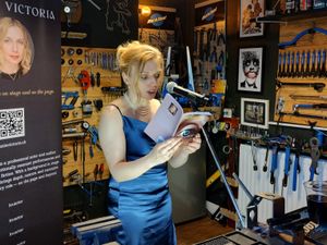 Supporting image for story: 'This book has finally given me a voice' - Stourbridge author speaks at launch of new book in front of friends and peers