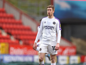 Supporting image for story: Josh Vela is Shrewsbury's Duracell bunny