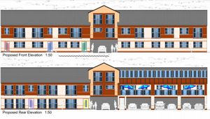 Artist impression of an apartment block to be built on Rookery Street, Wolverhampton. Photo: Integrated Designs