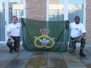 Supporting image for story: Staffordshire Regiment's 600 mile fundraiser
