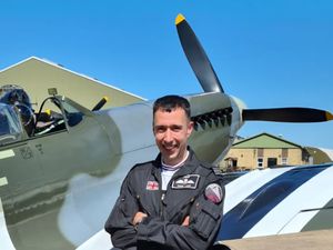 Supporting image for story: RAF pilot who died in Spitfire crash ‘cherished and deeply missed’ – family
