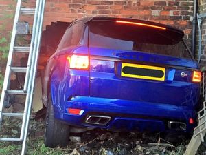 Supporting image for story: Range Rover ploughs into farm house in West Bromwich crash