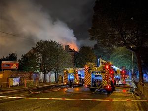 Supporting image for story: Fire at former Bilston Technical College site treated as suspected arson