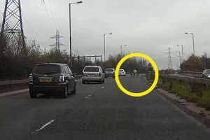Horse and cart spotted on the road. Picture: Mercury Press