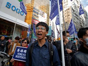 Supporting image for story: Hong Kong police issue arrest warrants and bounties for six activists
