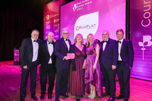 The RunFlat International team at the Black Country Chamber of Commerce Awards 2025