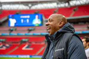 Dion Dublin will be attending Bar Home to try pour the perfect pint of Guinness while watching Villa take on Spurs with local fans