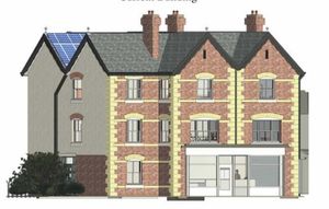 An artist's impression of how the building could look.