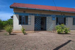 The community health centre in Lieta, Kenya, where HIV and malaria are rife