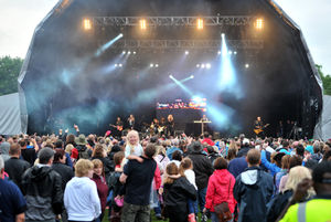 Fans at Let's Rock Birmingham, held at Sandwell Valley Park last year