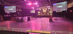 There will be big screens and lots of lights as part of the show