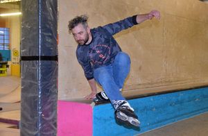 Around 60 skaters turned out for an event in tribute to the popular 31-year-old Toby Jones