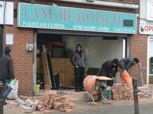 Supporting image for story: Repairs under way at balti takeaway 'deliberately driven into' by 4x4